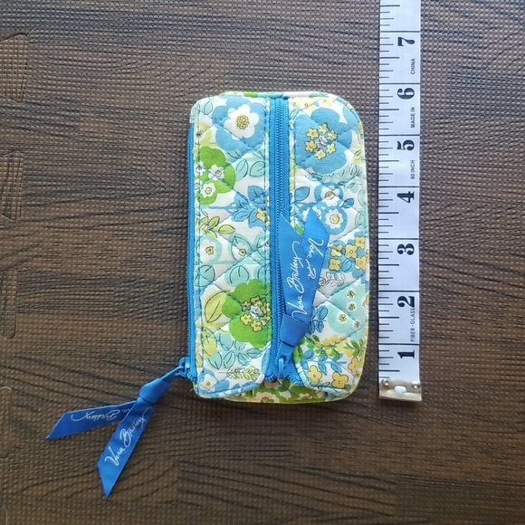 Vera Bradley Recycled Cotton Key Chain Zip Pouch - Picture 6 of 7